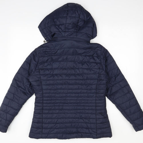 F&F Womens Blue   Puffer Jacket Coat Size 12