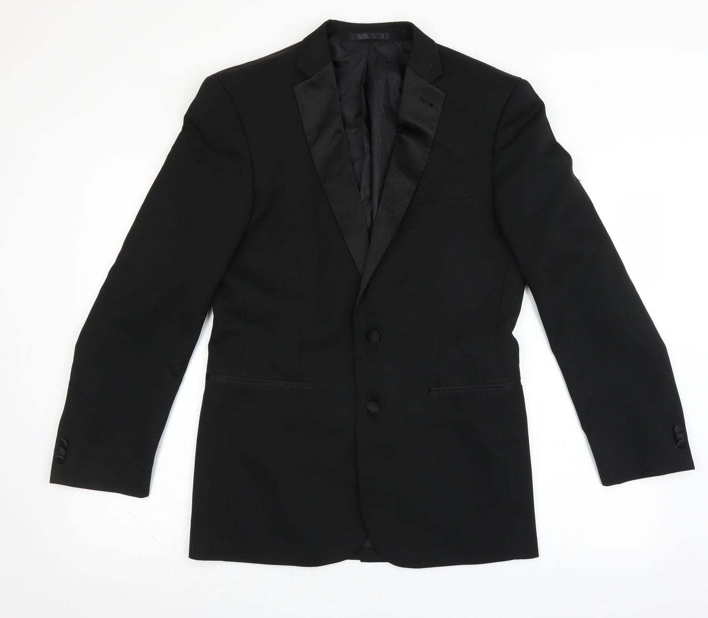 Taylor & Wright Mens Black   Jacket Suit Jacket Size 36