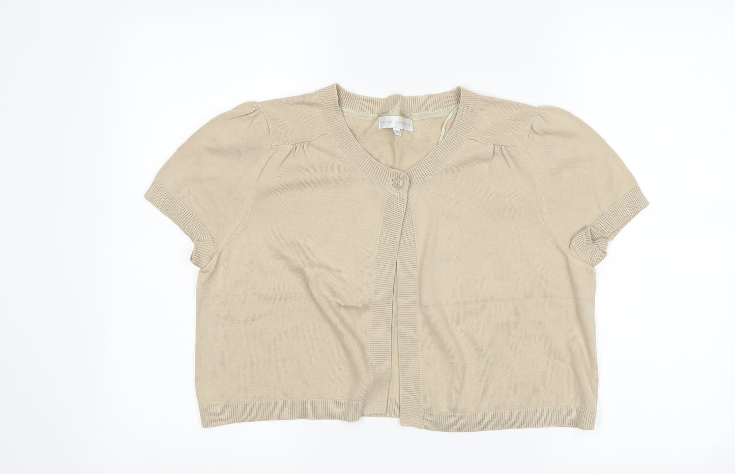 RJR.John Rocha Womens Brown   Shrug Jumper Size 18