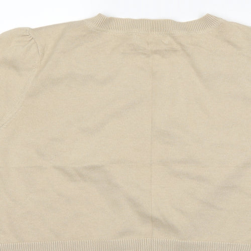 RJR.John Rocha Womens Brown   Shrug Jumper Size 18