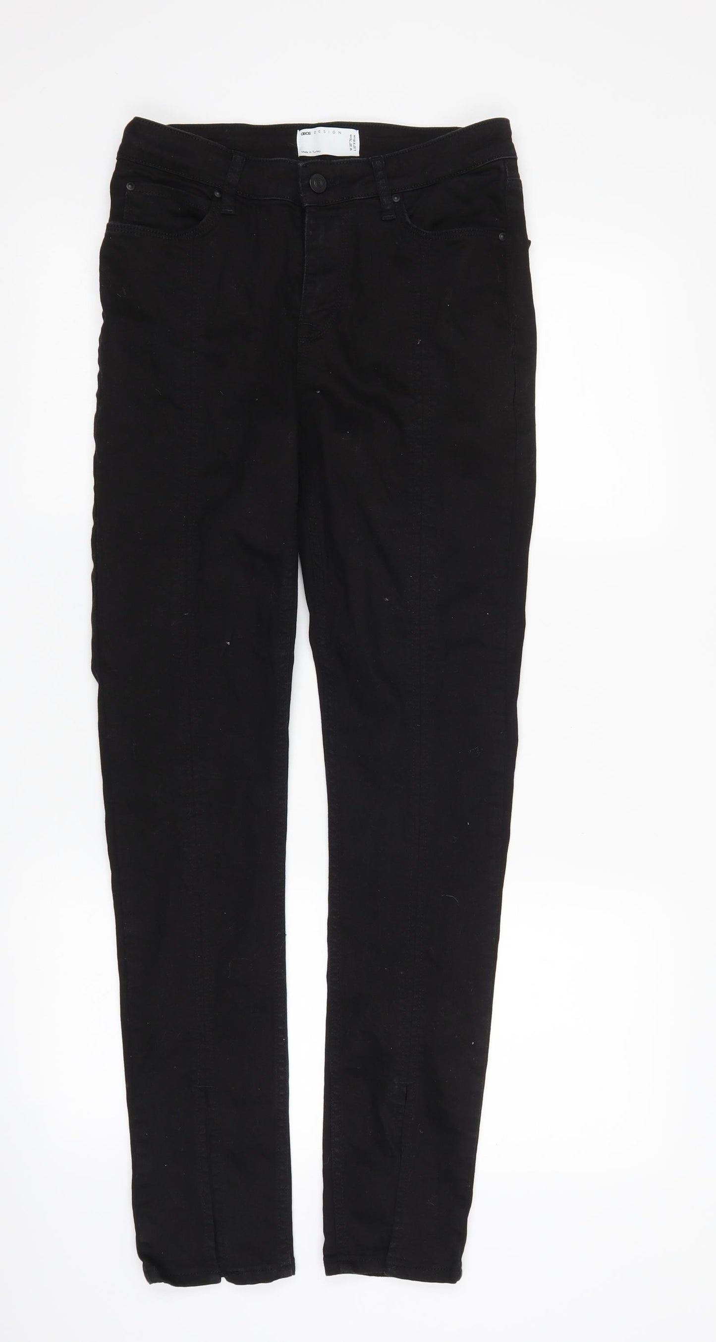 ASOS Mens Black  Denim Skinny Jeans Size 30 L32 in
