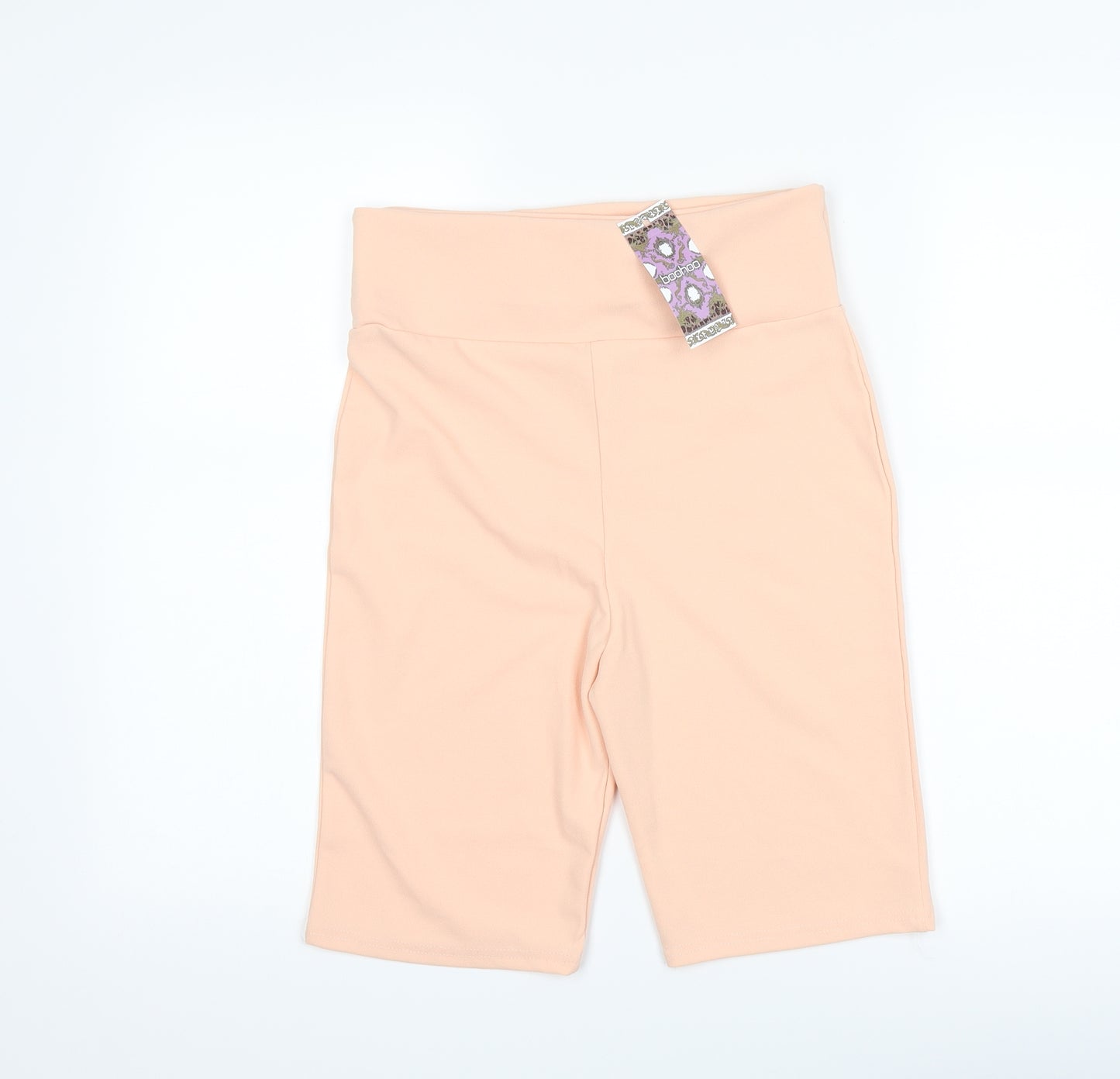 Boohoo Womens Pink   Bermuda Shorts Size 10 - Cycling shorts
