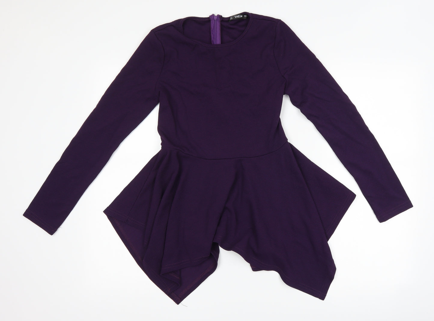 SheIn Womens Purple   Basic Blouse Size M