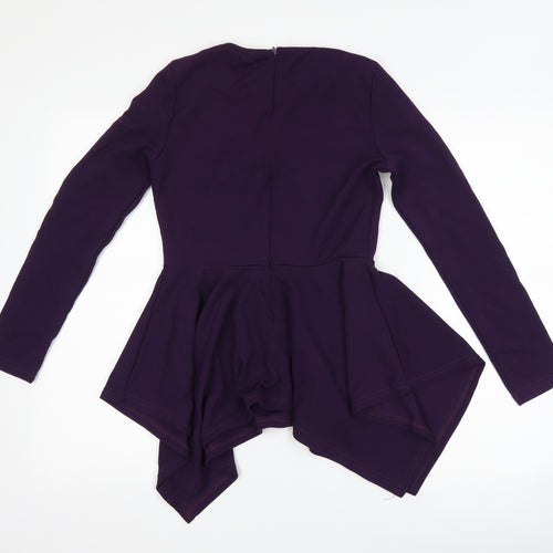 SheIn Womens Purple   Basic Blouse Size M