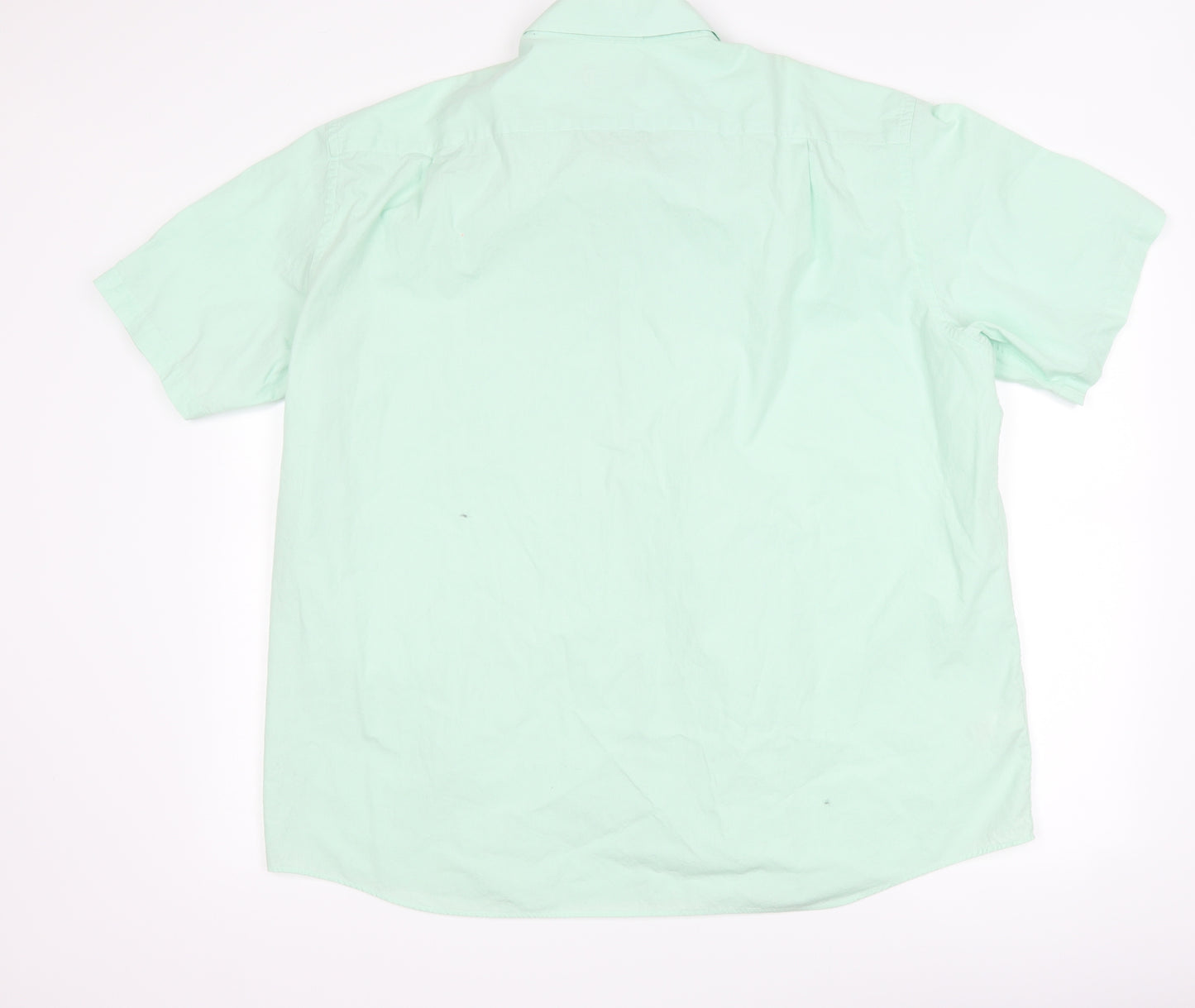 Marks and Spencer Mens Green    Dress Shirt Size 2XL