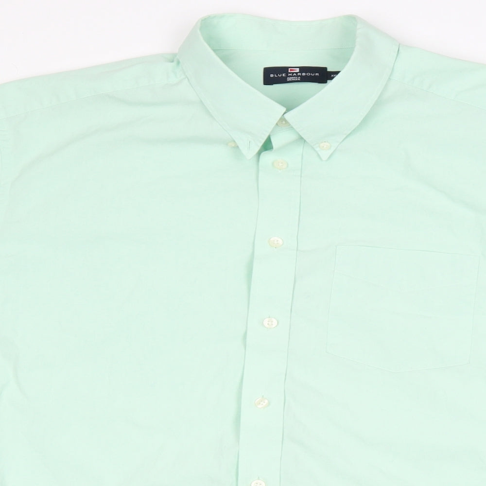 Marks and Spencer Mens Green    Dress Shirt Size 2XL