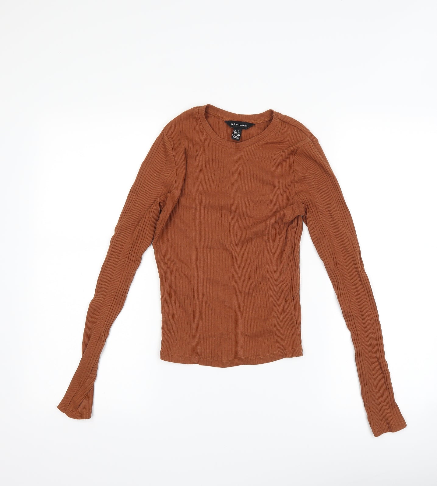 New Look Womens Brown   Basic T-Shirt Size 10
