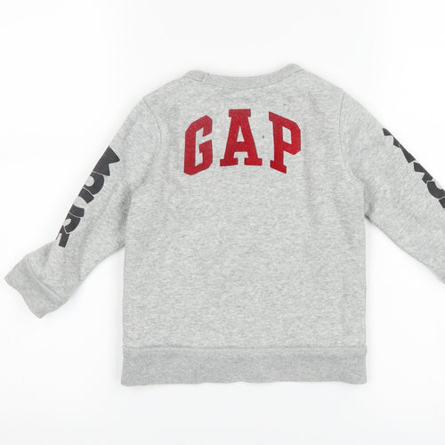 Gap Boys Grey   Pullover Sweatshirt Size 2 Years  - Disney Mickey Mouse