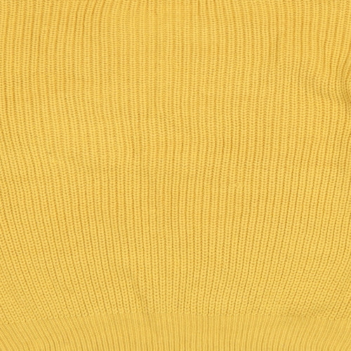EWM Womens Yellow   Pullover Jumper Size S