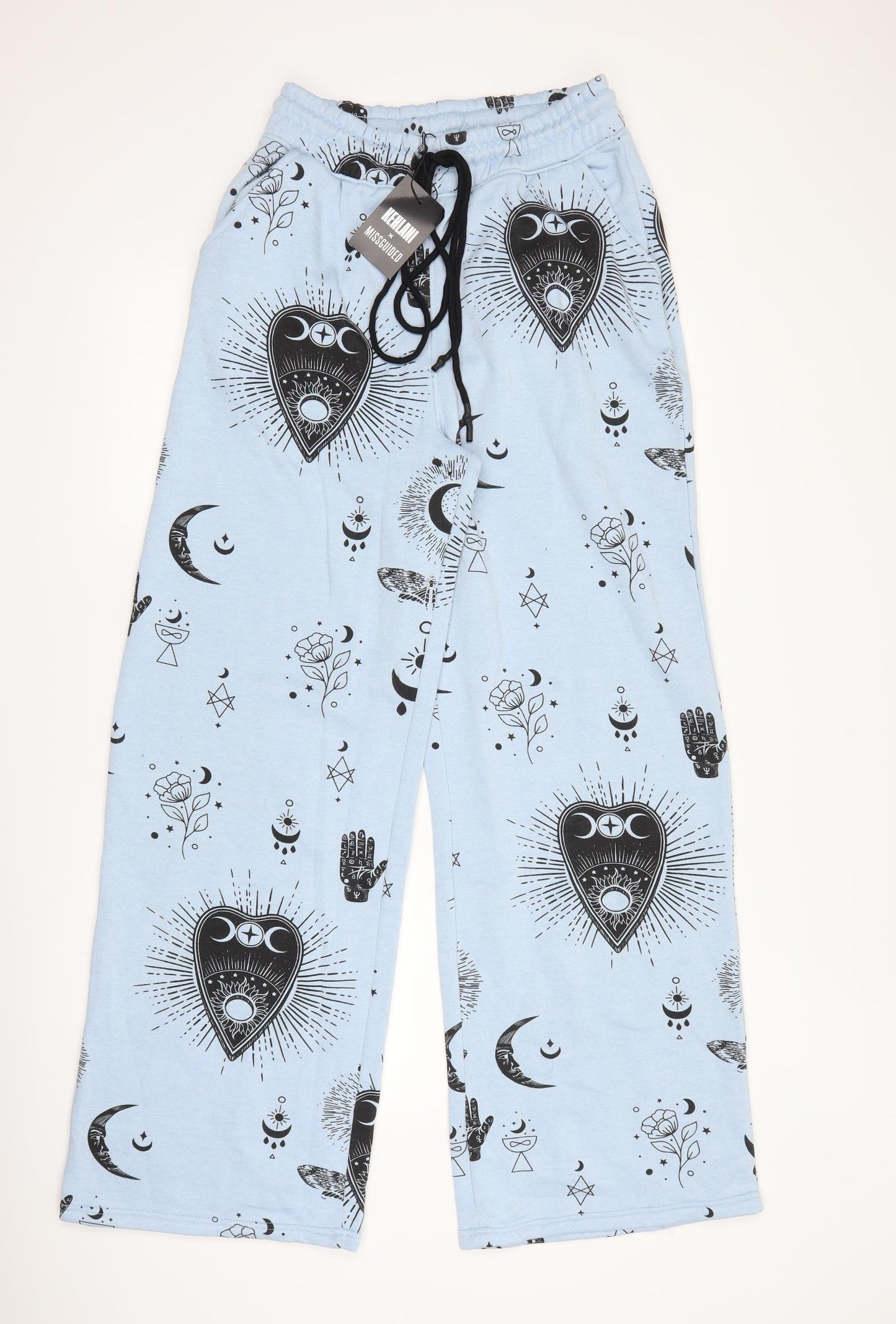 Missguided Womens Blue   Jogger Trousers Size 10 L31 in - kehlani