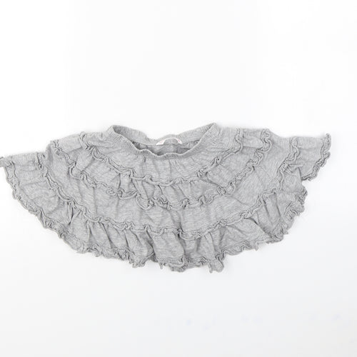 summer love Girls Grey   Flare Skirt Size 4 Years