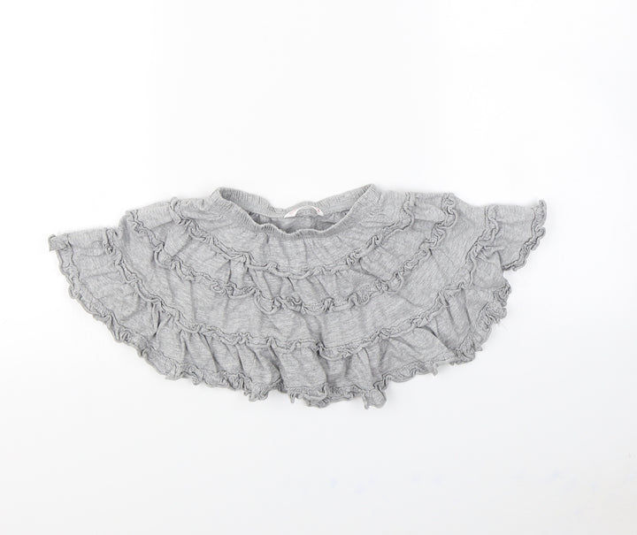 summer love Girls Grey   Flare Skirt Size 4 Years