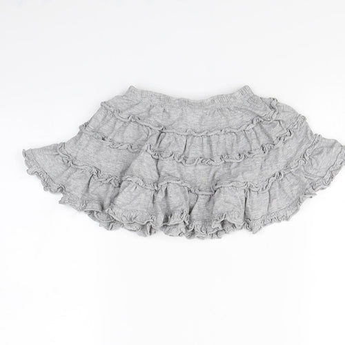 summer love Girls Grey   Flare Skirt Size 4 Years