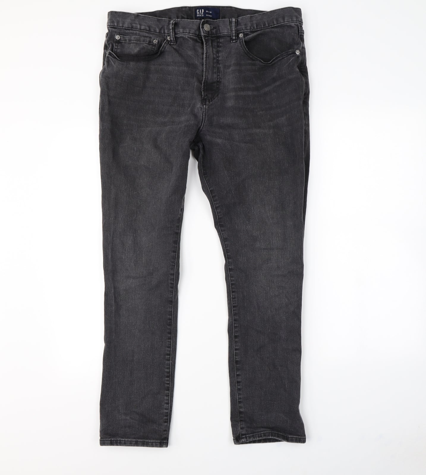Gap Mens Black   Straight Jeans Size 36 in L30 in