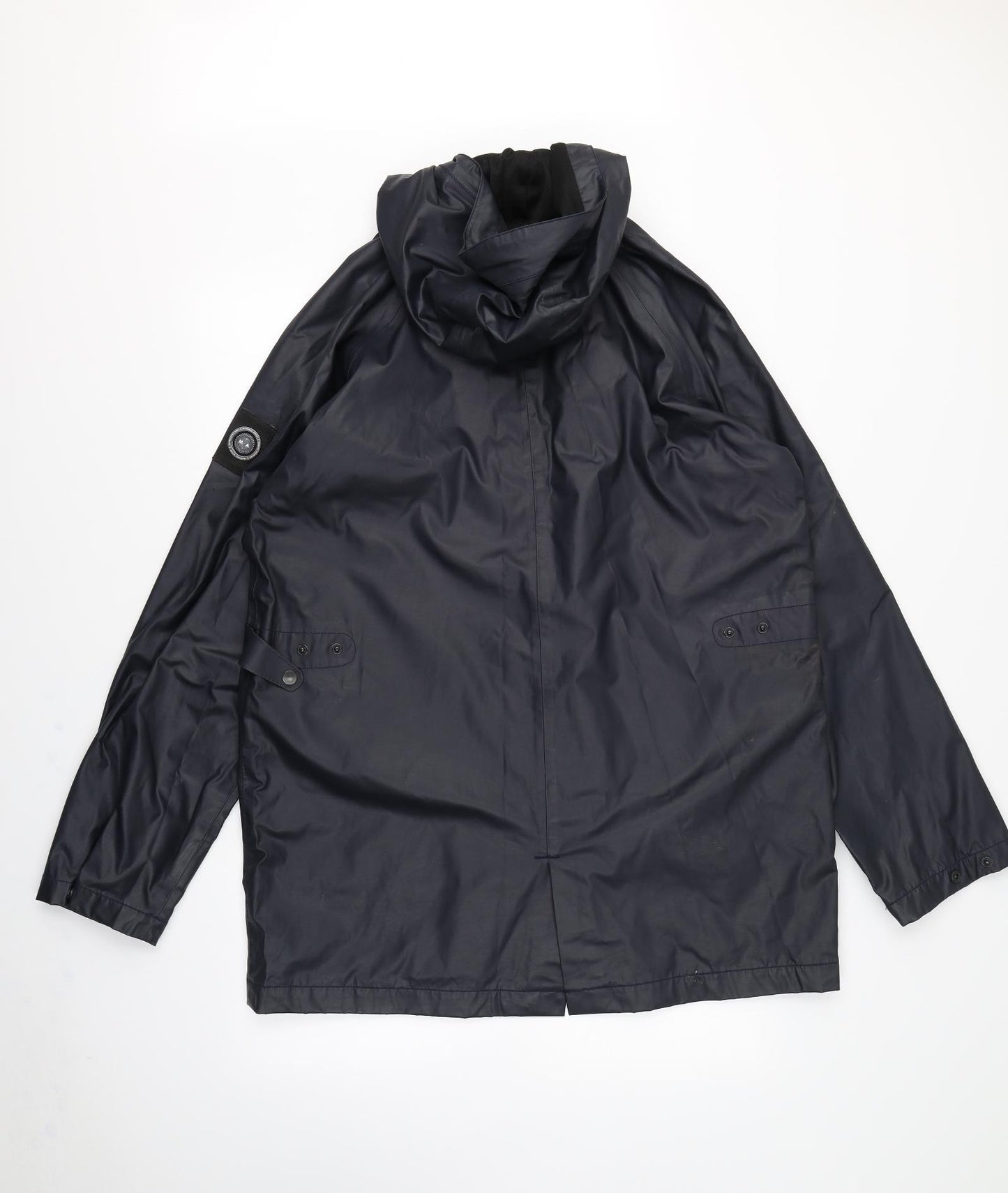 Marshall Artist Mens Blue   Rain Coat Coat Size 2XL