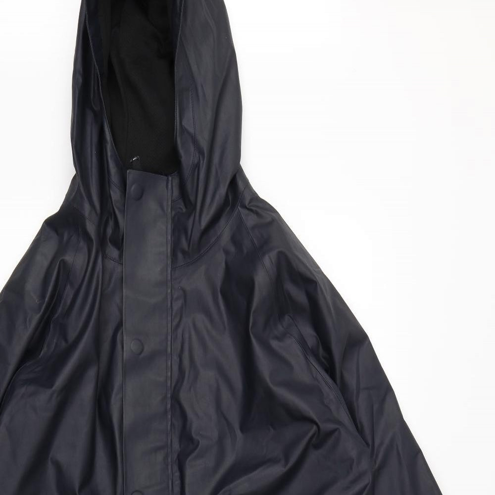 Marshall Artist Mens Blue   Rain Coat Coat Size 2XL