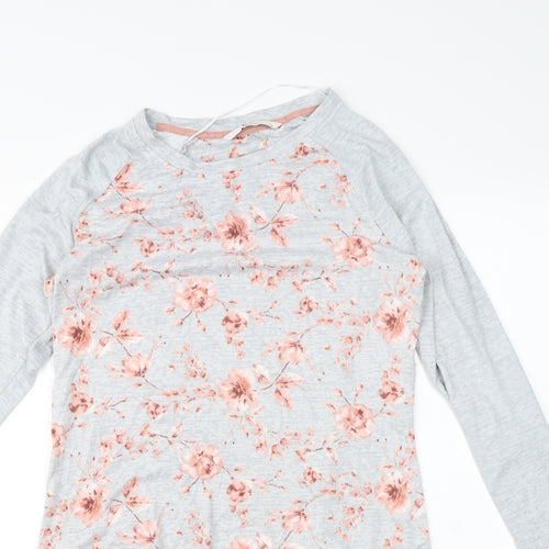 TU Womens Grey Floral  Mini  Size 12