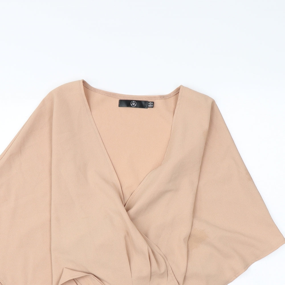 Missguided Womens Pink   Basic Blouse Size 18