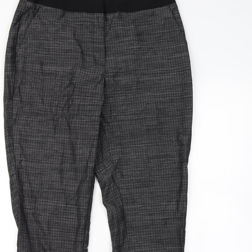 Papaya Womens Black   Dress Pants Trousers Size 12 L30 in