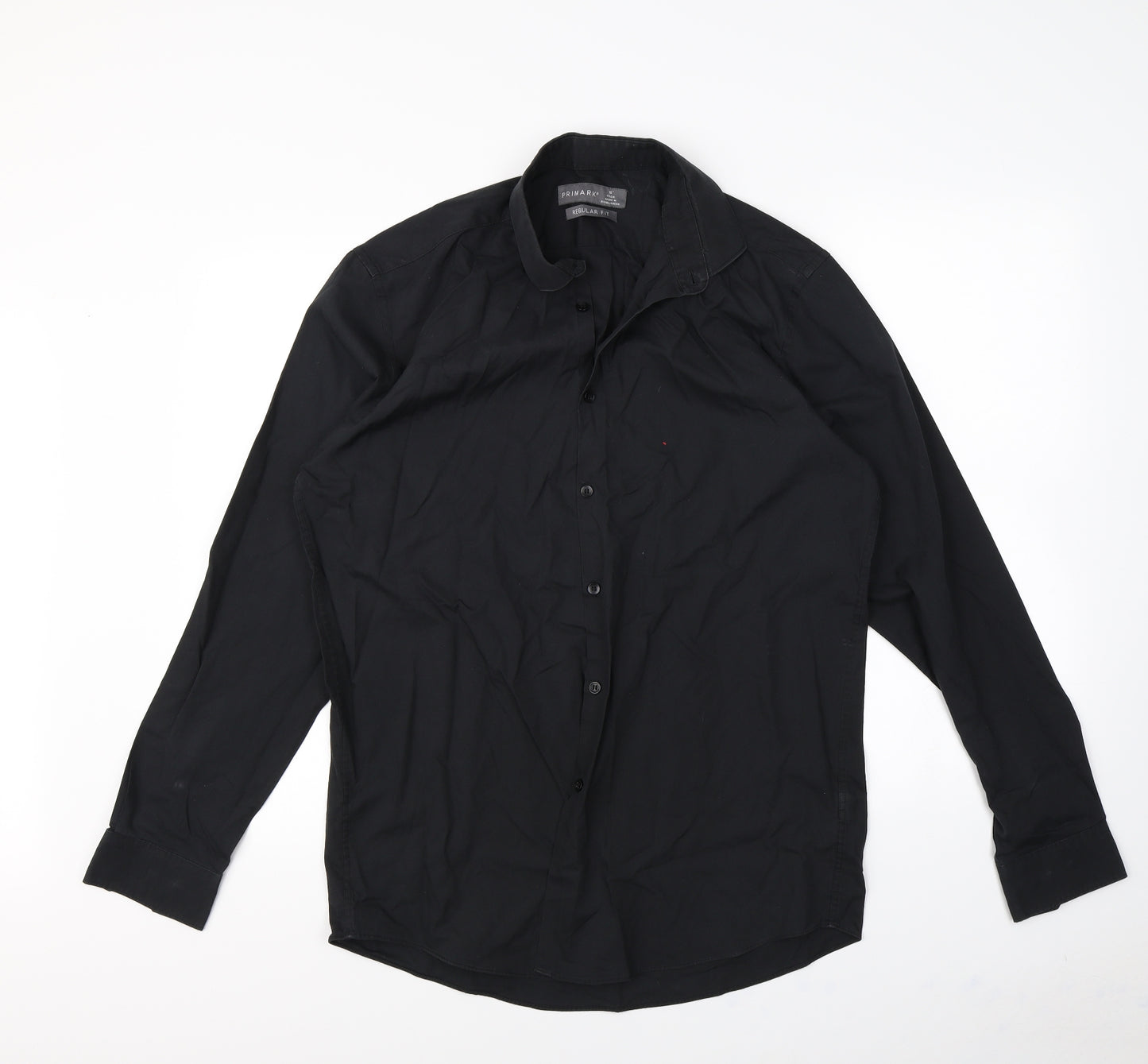 Primark Mens Black    Dress Shirt Size 41