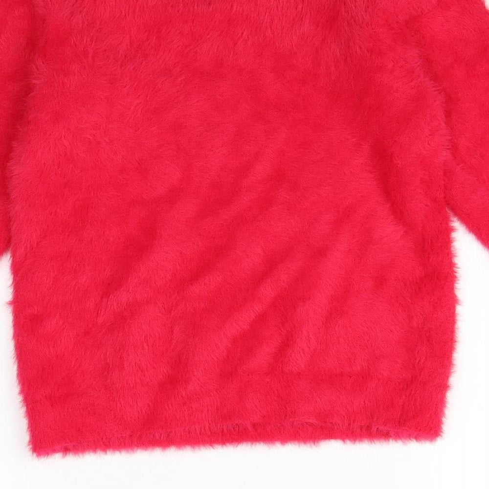 I Love Girlswear Girls Pink   Pullover Jumper Size 9 Years