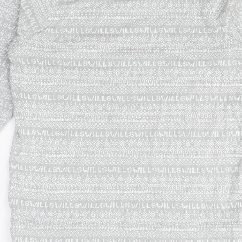 Jack Wills Womens Grey   Pullover Jumper Size 8