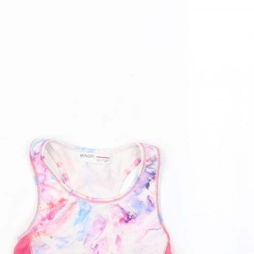 Minoti Girls Pink   Cropped Tank Size 7 Years