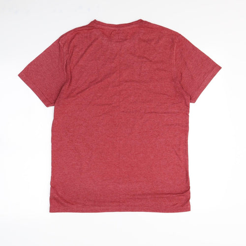 TU Mens Red    T-Shirt Size M  - Ramones