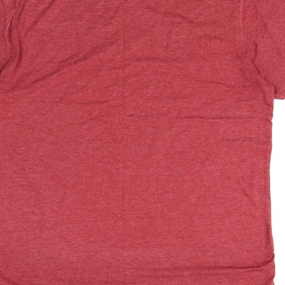 TU Mens Red    T-Shirt Size M  - Ramones