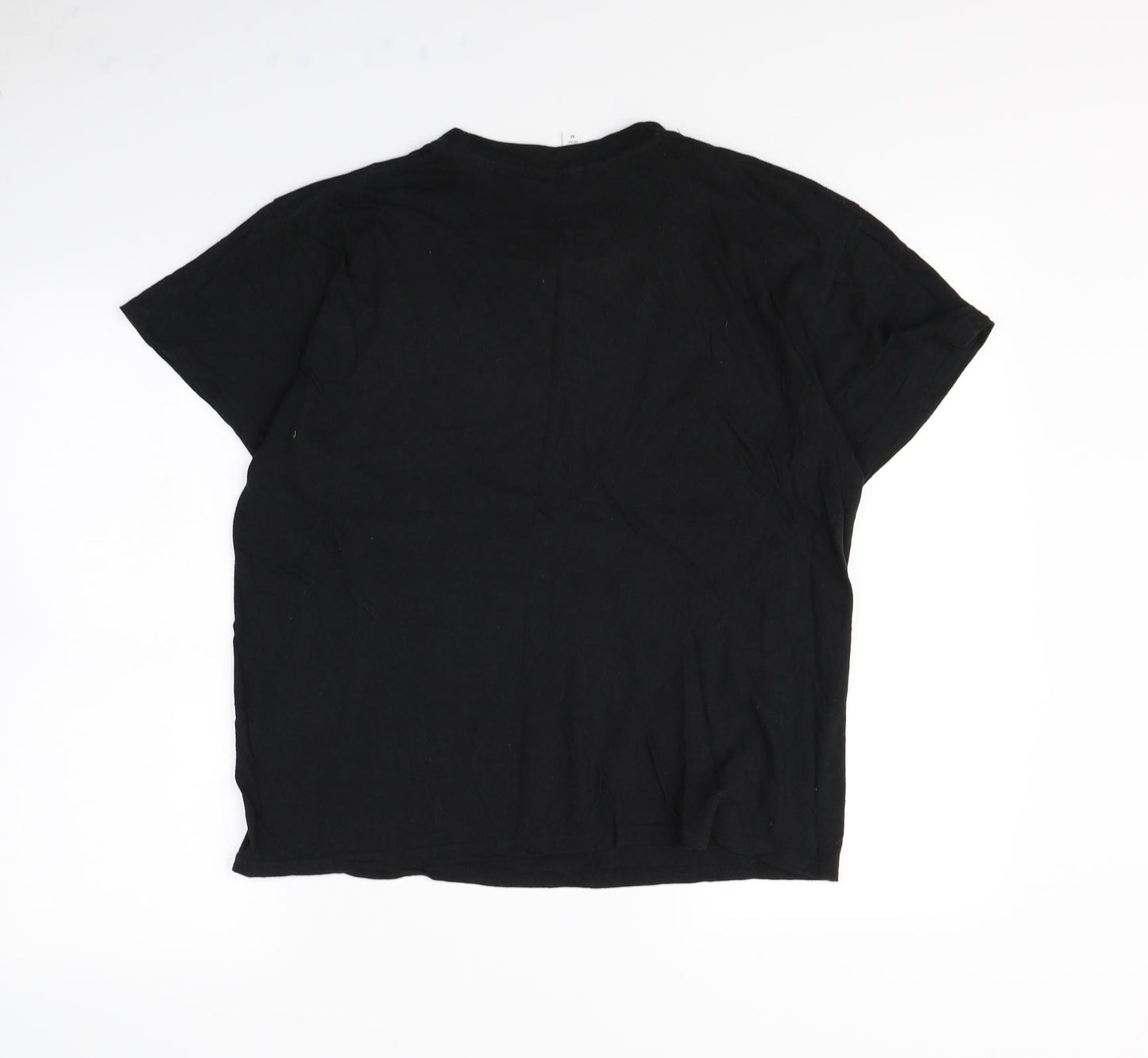 Boohoo Womens Black   Basic T-Shirt Size M