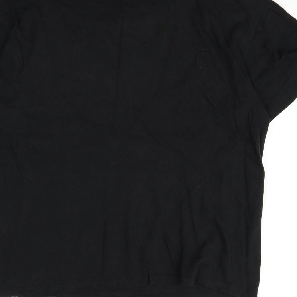 Boohoo Womens Black   Basic T-Shirt Size M
