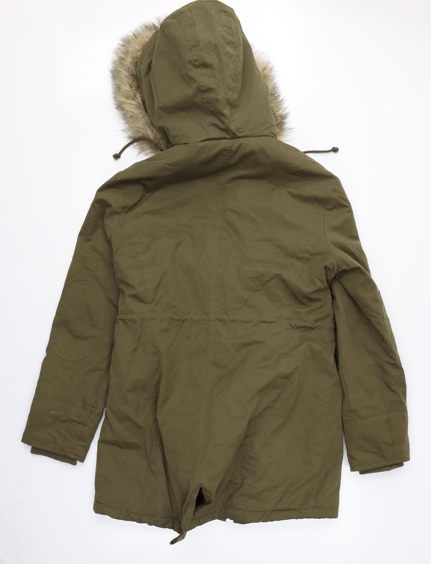 Per Una Womens Green   Puffer Jacket Coat Size 14