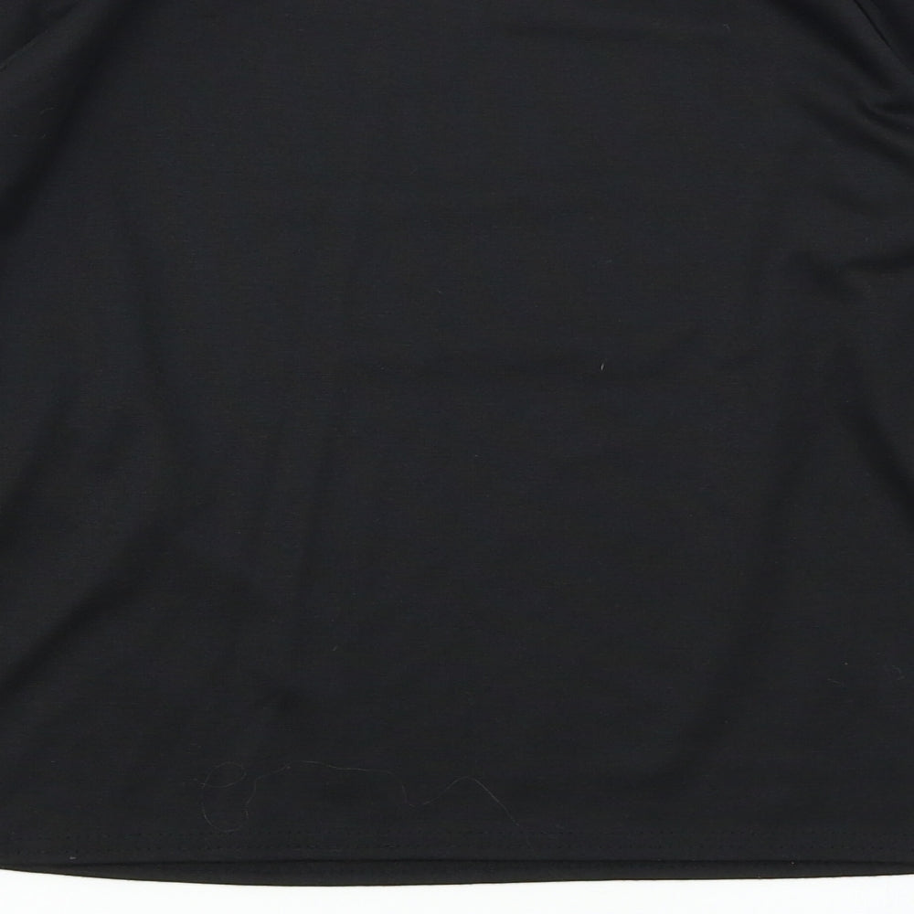FemmeLuxe Womens Black   Basic T-Shirt Size S