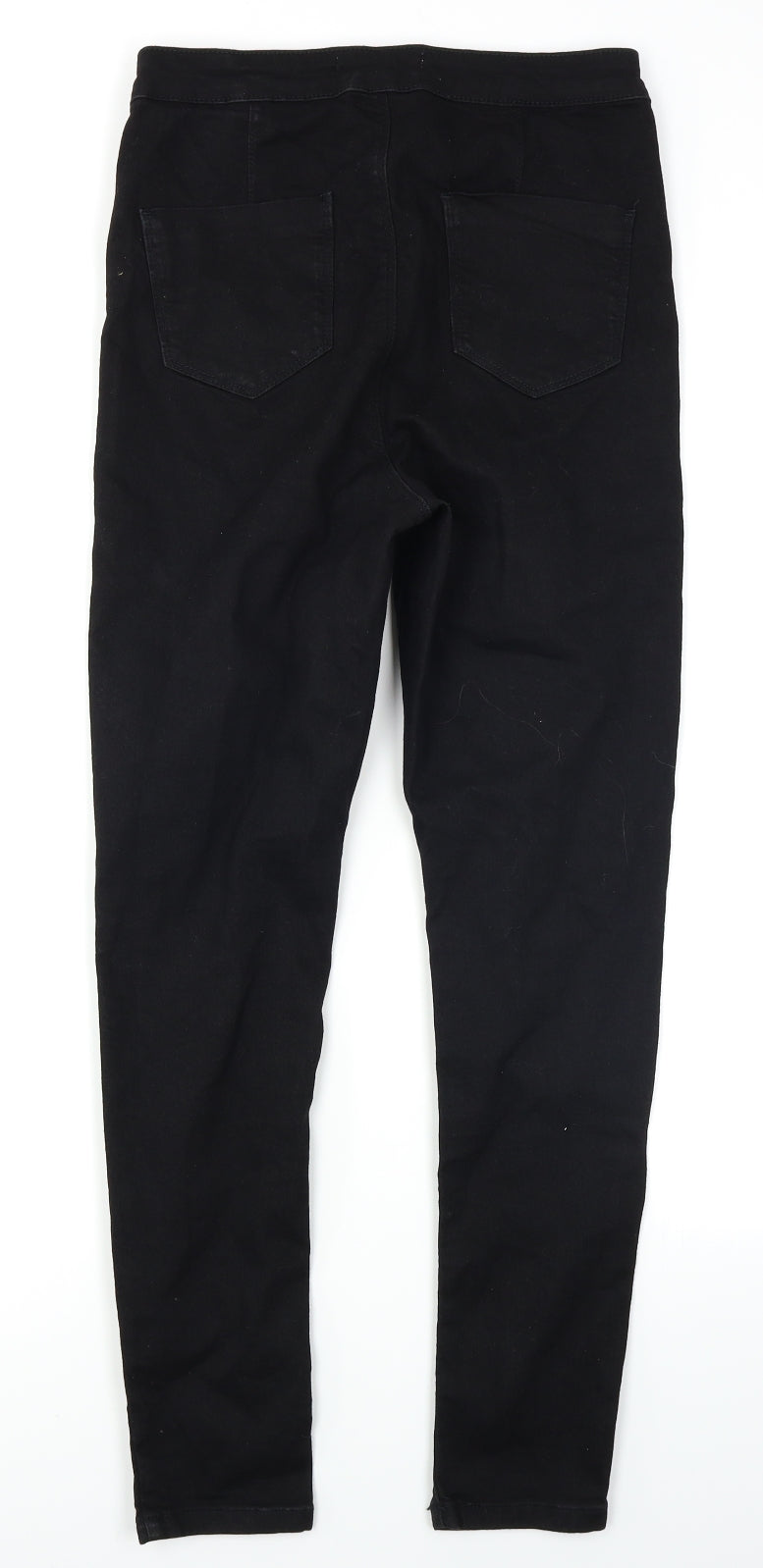 Dorothy Perkins Womens Black  Denim Skinny Jeans Size 12 L26 in