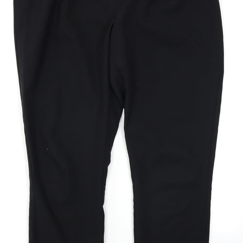 F&F Womens Black   Trousers  Size 14 L26 in