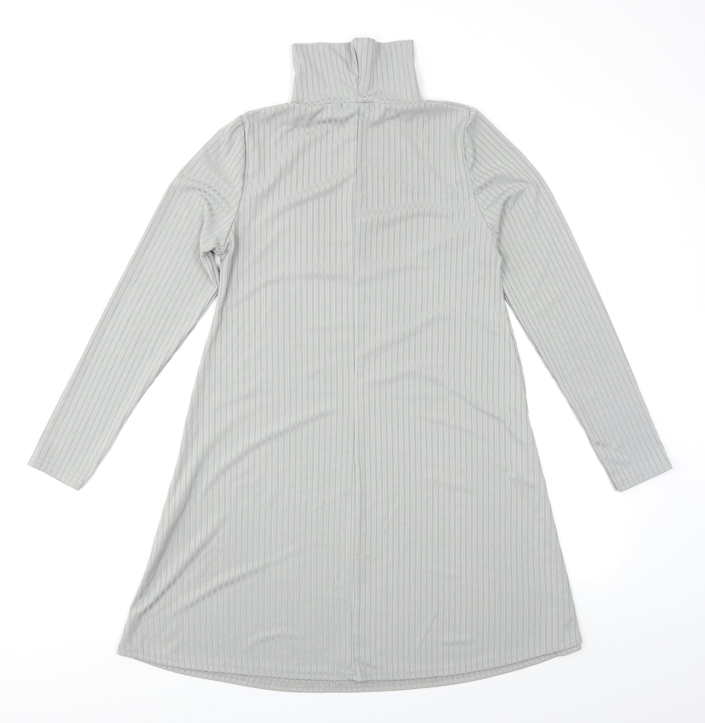 Boohoo Womens Grey   A-Line  Size 8