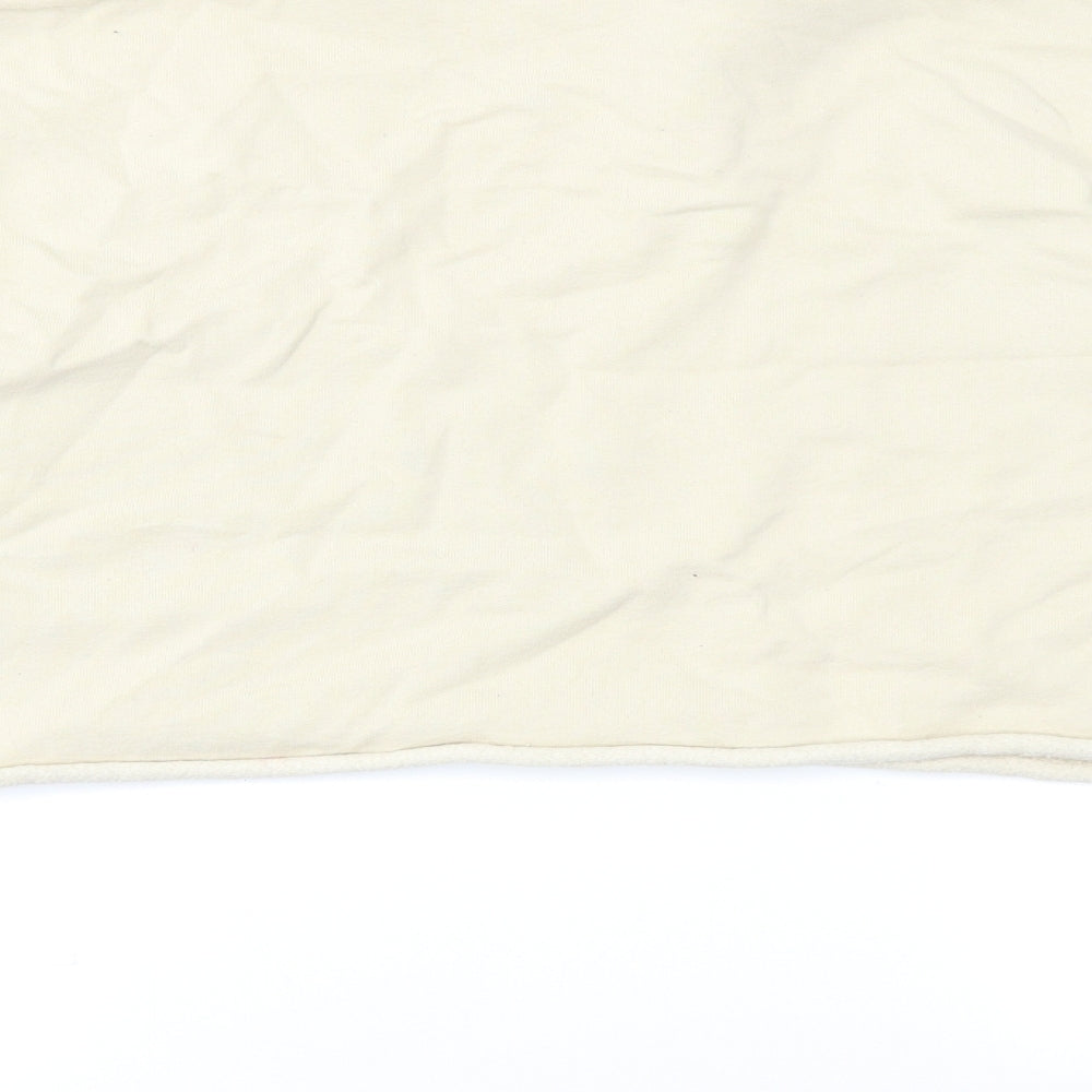 Topshop Womens Beige   Basic Polo Size M  - cropped