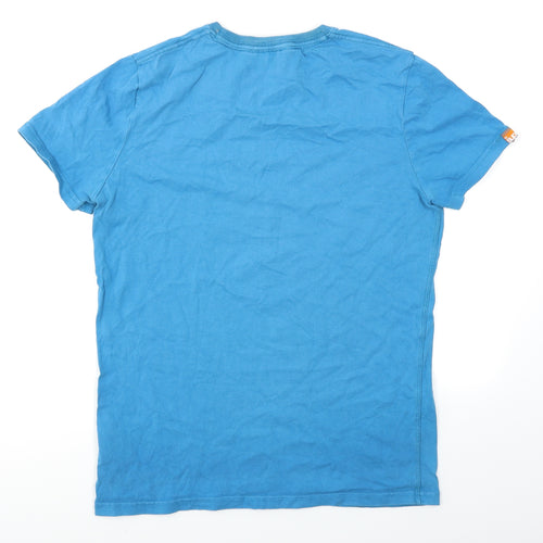 Superdry Mens Blue    T-Shirt Size L