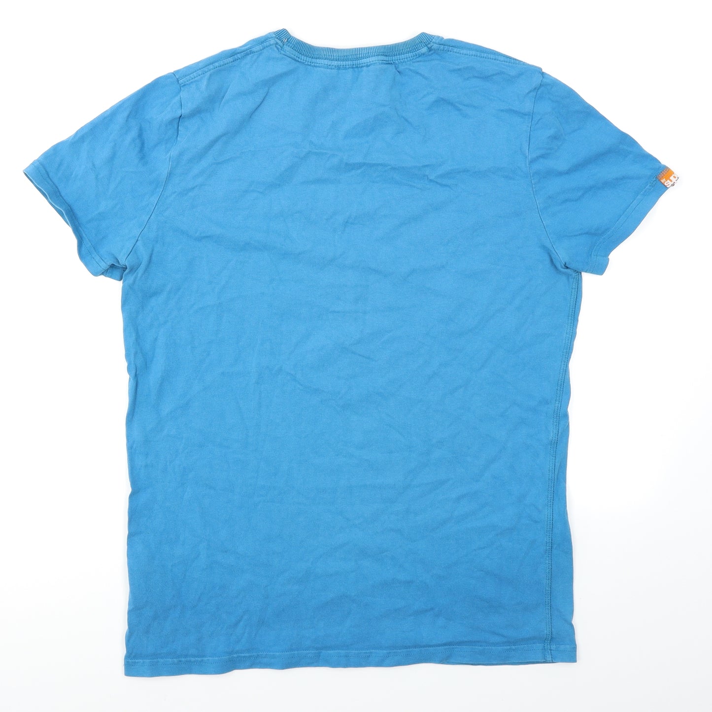 Superdry Mens Blue    T-Shirt Size L