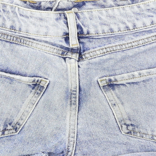 915 Generation Girls Blue  Denim Mom Shorts Size 10 Years - Distressed