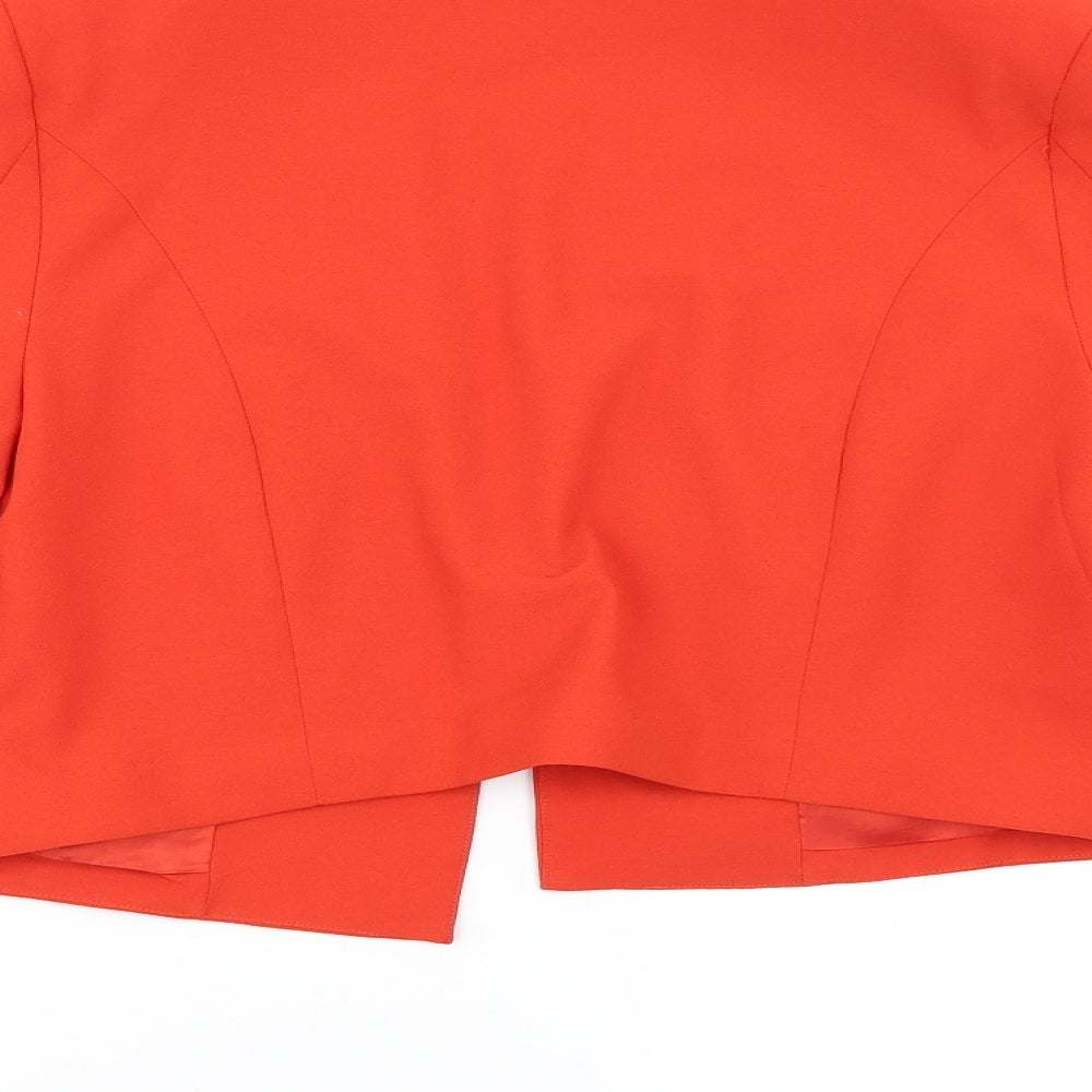 Star Womens Orange   Jacket  Size 16