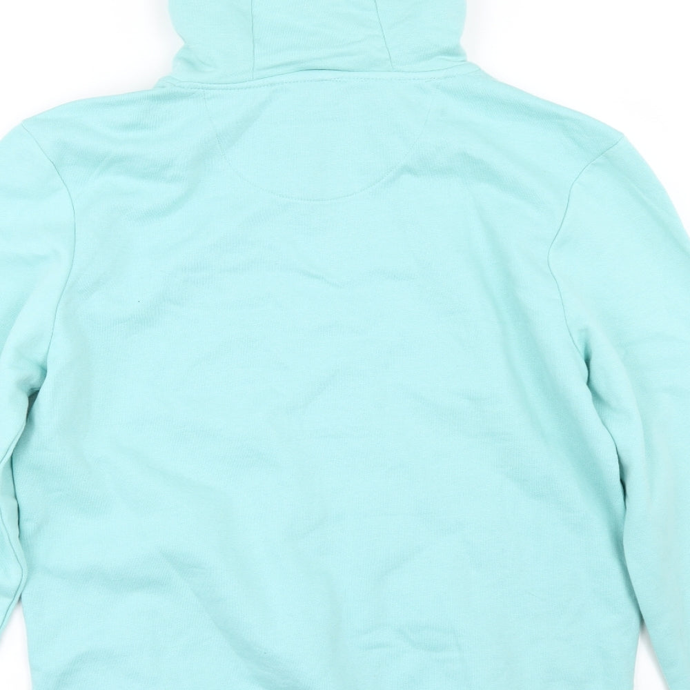 Life & Glory Womens Blue   Pullover Hoodie Size L