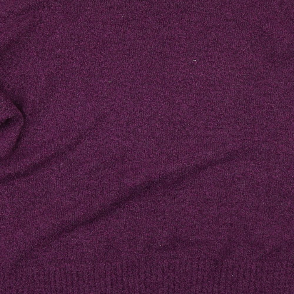 M&Co Womens Purple   Pullover Jumper Size 28