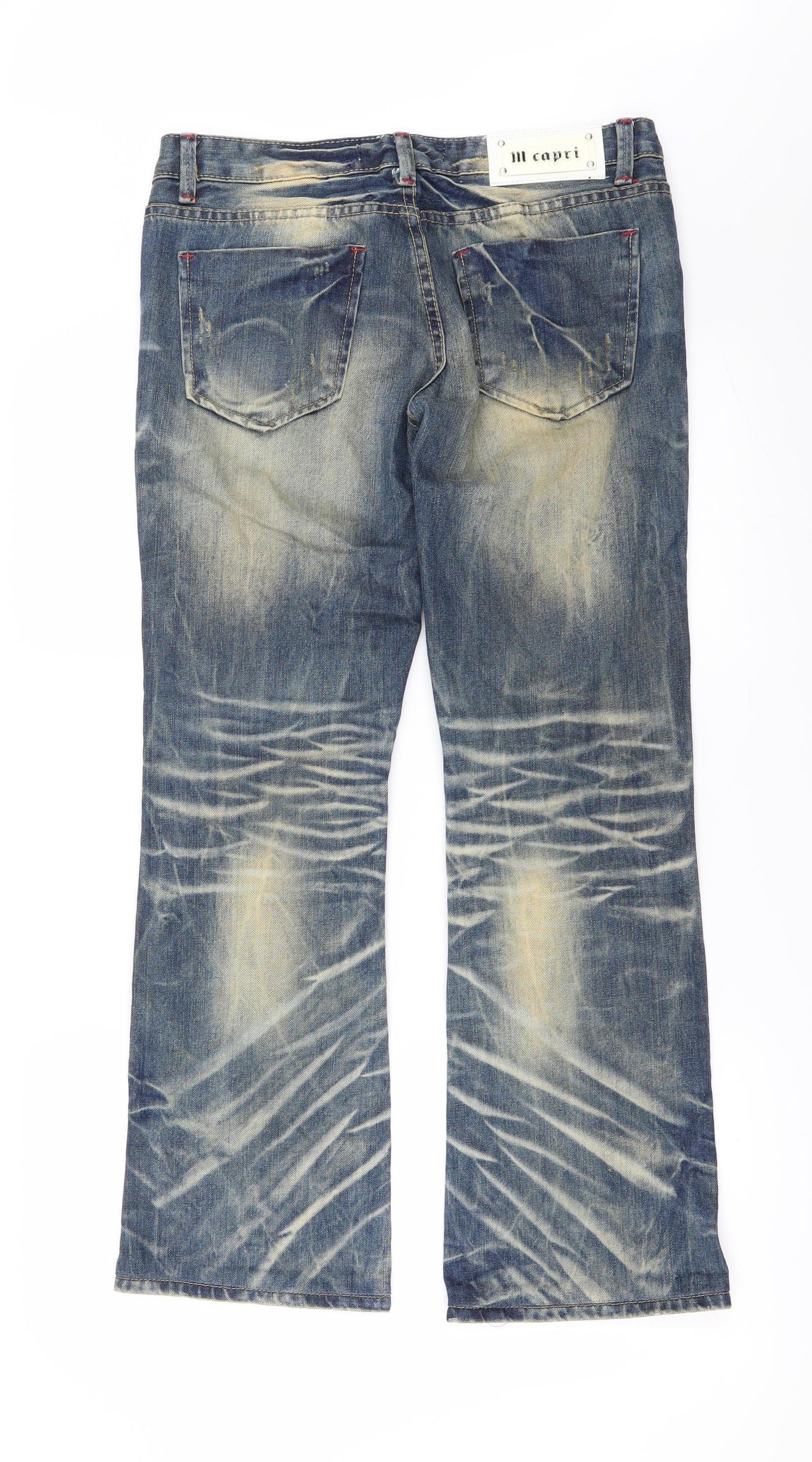 Miss Sixty Womens Blue  Denim Boyfriend Jeans Size 29 in L29 in