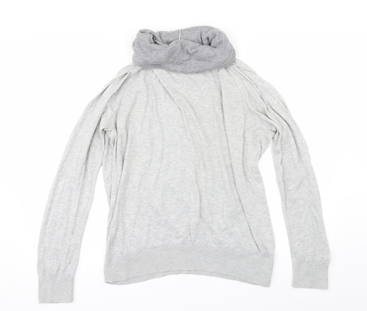 Matalan Womens Grey Pullover Jumper Size M