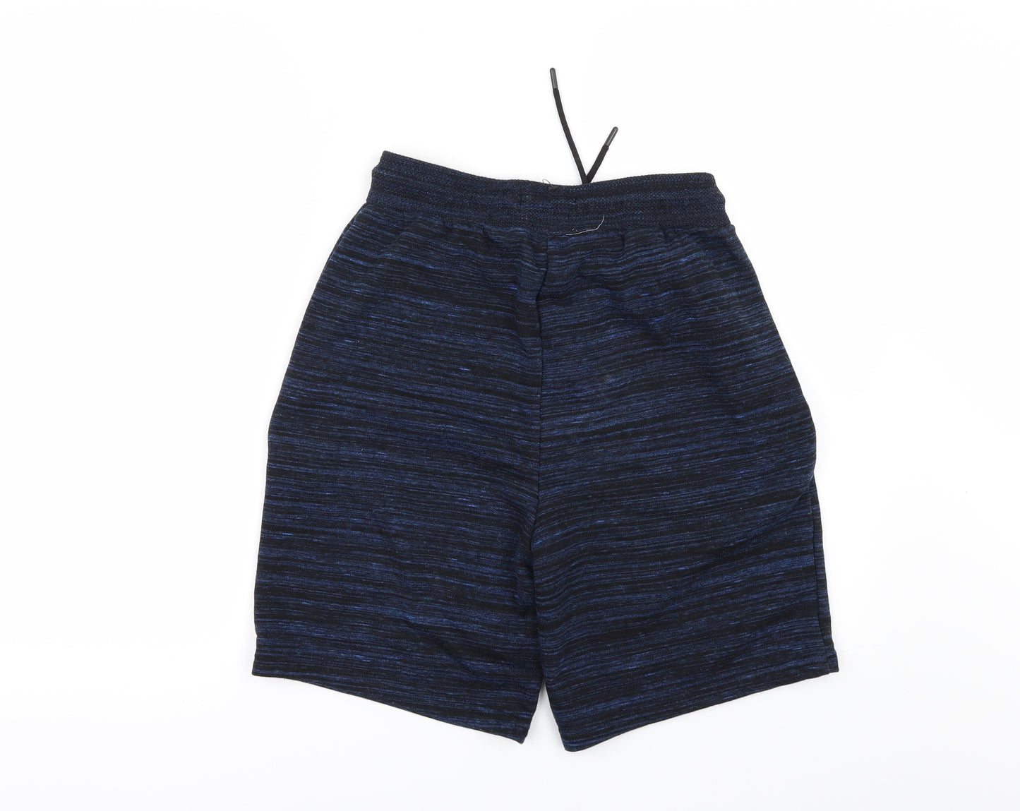 Primark Mens Blue Striped  Chino Shorts Size S