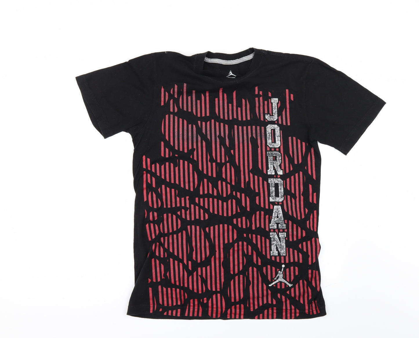 Preworn Mens Black    T-Shirt Size S  - jordan