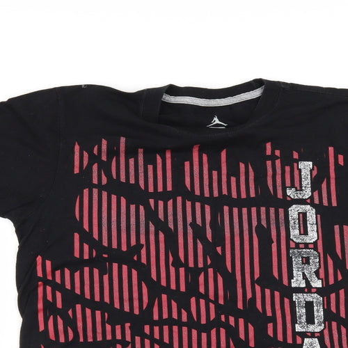 Preworn Mens Black    T-Shirt Size S  - jordan