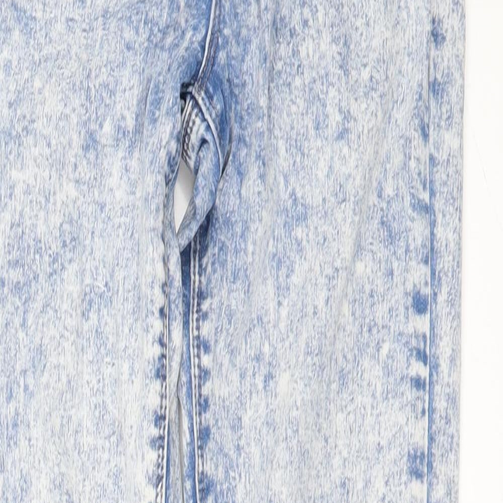 New Look Womens Blue  Denim Skinny Jeans Size 12 L31 in - SUPER SKINNY
