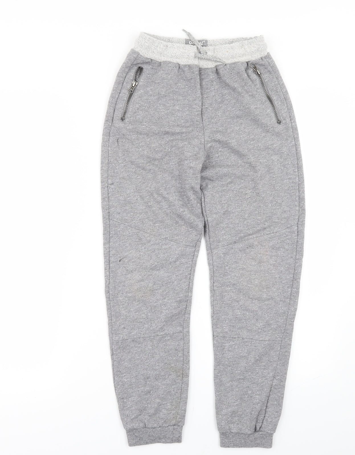 Rebel Boys Grey   Jogger Trousers Size 10-11 Years